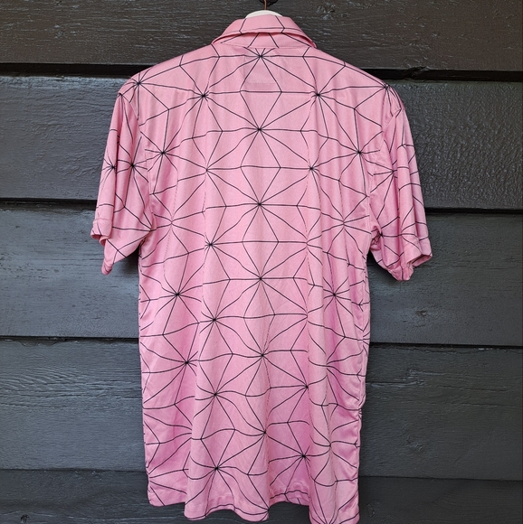 Demon Slayer Nezuko button up shirt size L - Picture 3 of 5